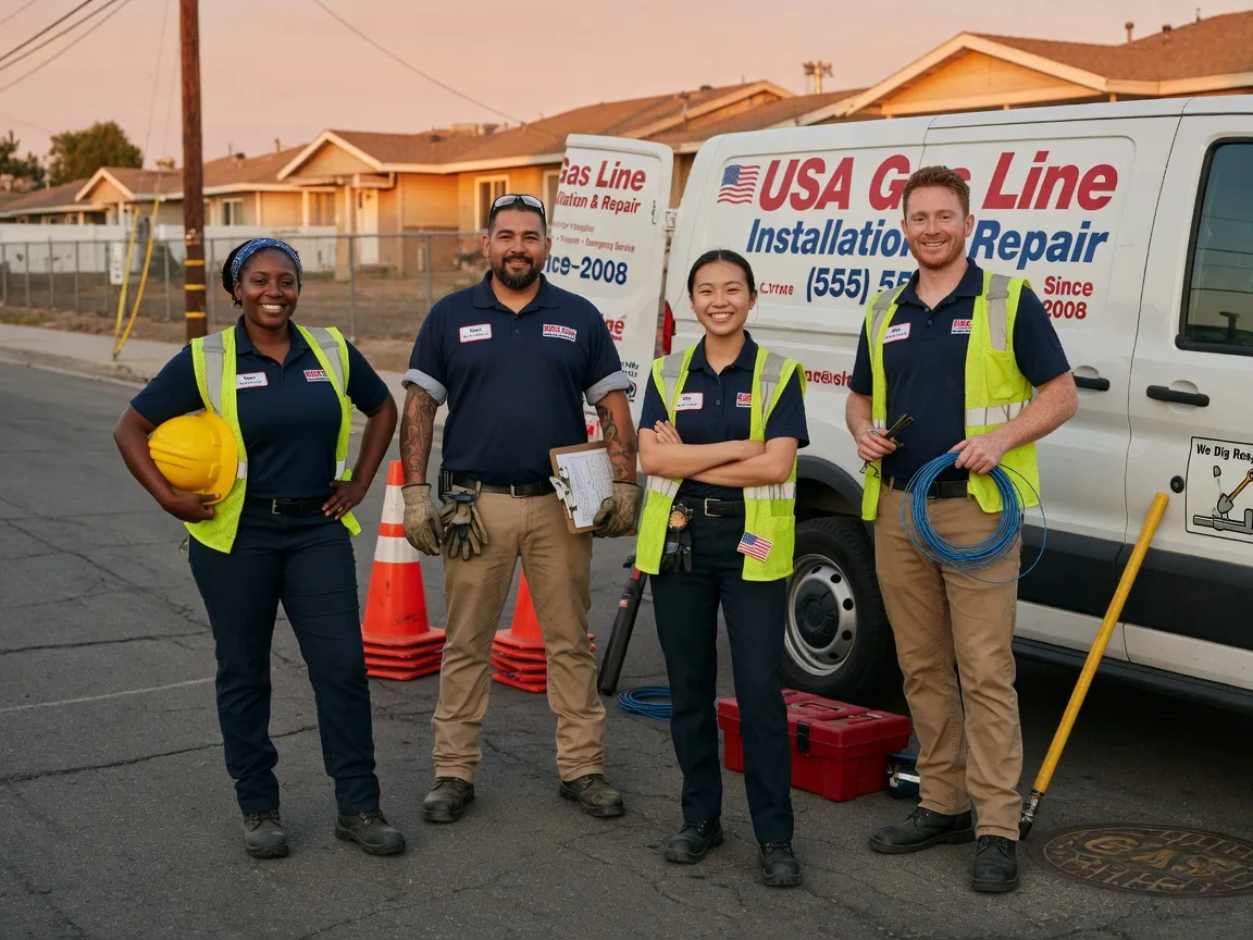 Gas Line Installation company in Marathon, IA